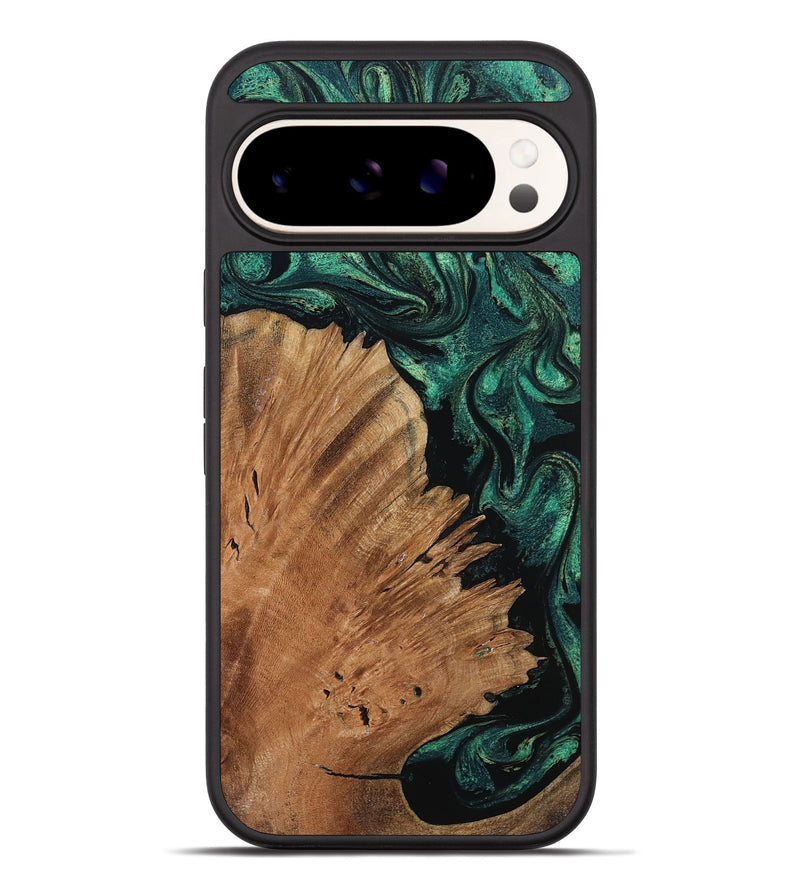 Pixel 10 Pro XL Wood Phone Case - Floy (Green, 798955)