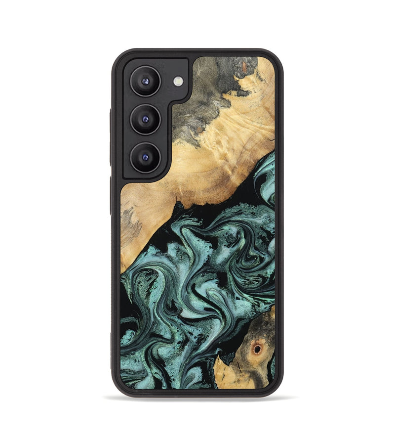 Galaxy S23 Wood Phone Case - Gregory (Green, 798957)