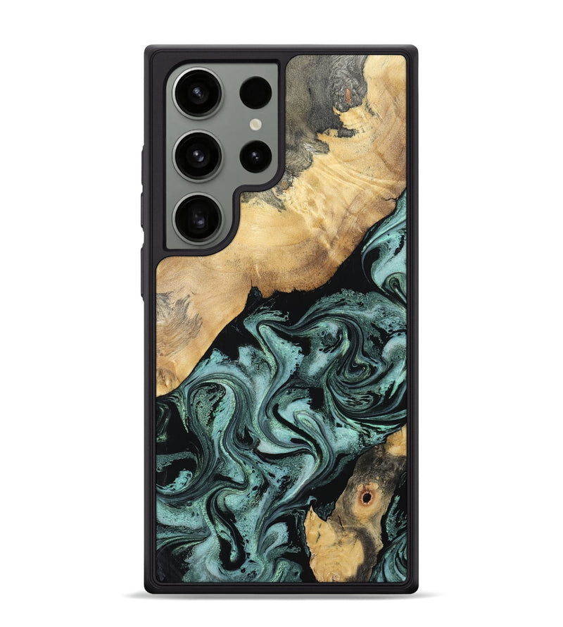 Galaxy S24 Ultra Wood Phone Case - Gregory (Green, 798957)