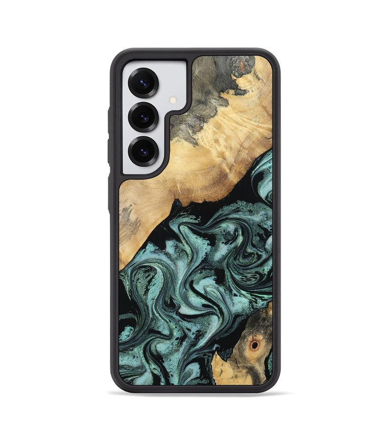 Galaxy S25 Wood Phone Case - Gregory (Green, 798957)