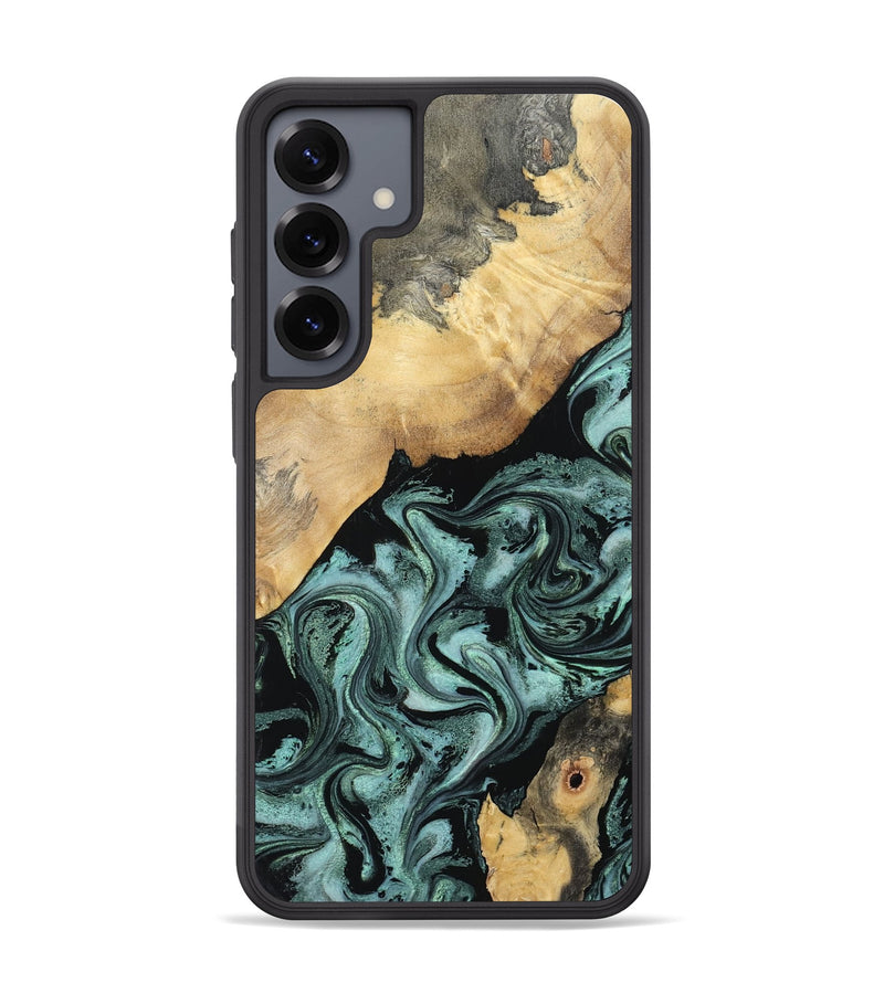 Galaxy S25 Plus Wood Phone Case - Gregory (Green, 798957)