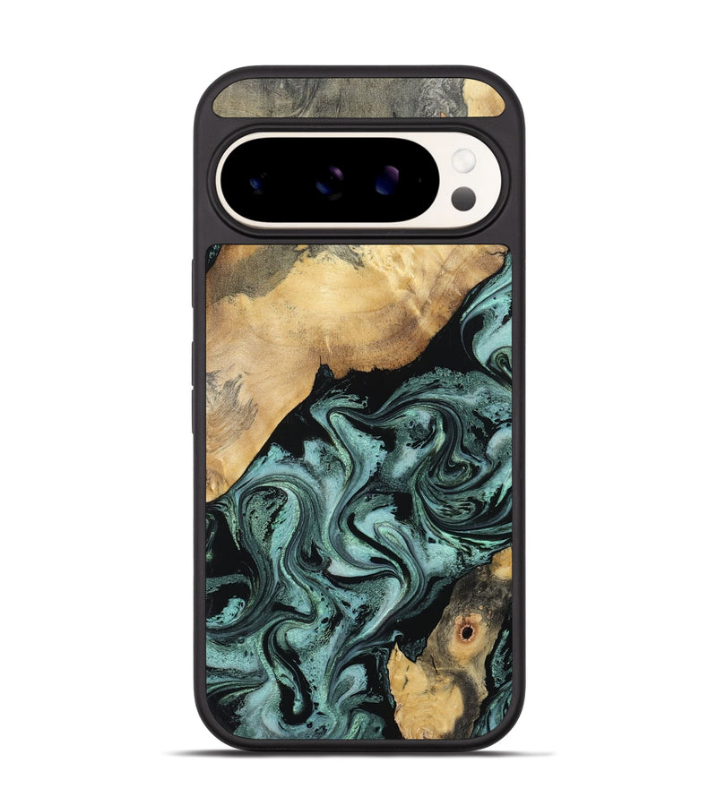 Pixel 9 Pro Wood Phone Case - Gregory (Green, 798957)