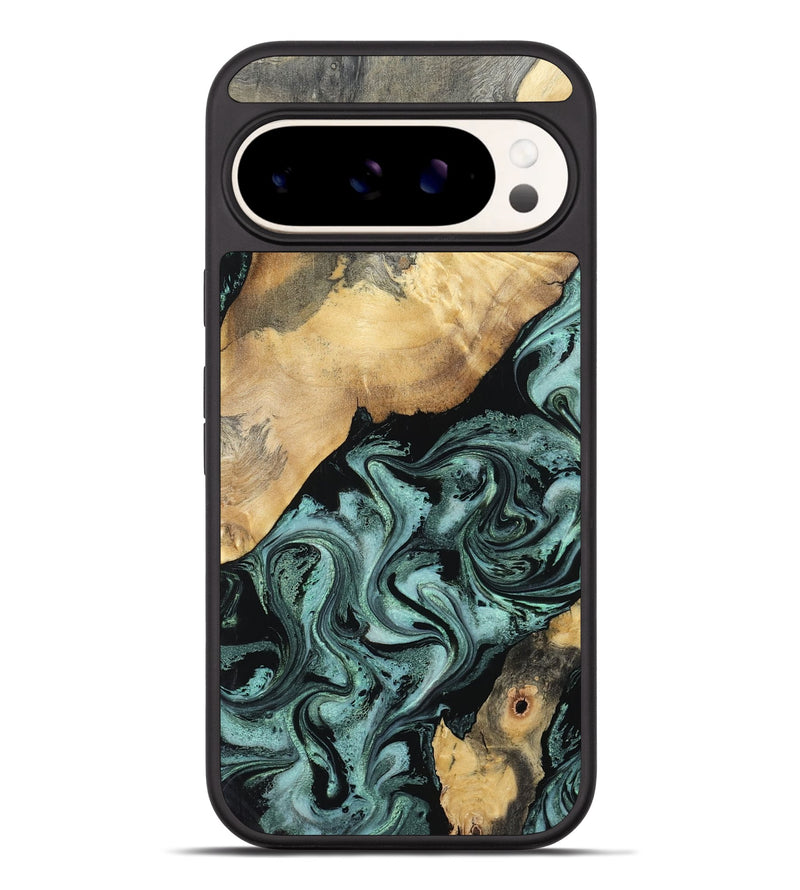 Pixel 9 Pro XL Wood Phone Case - Gregory (Green, 798957)