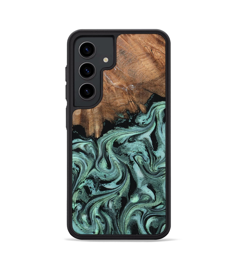 Galaxy S24 Wood Phone Case - Maryjo (Green, 798958)