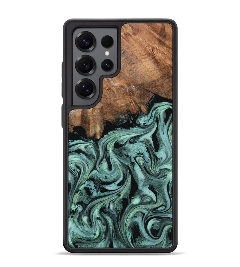 Galaxy S25 Ultra Wood Phone Case - Maryjo (Green, 798958)