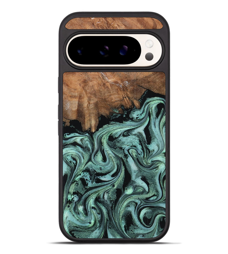 Pixel 10 Pro XL Wood Phone Case - Maryjo (Green, 798958)