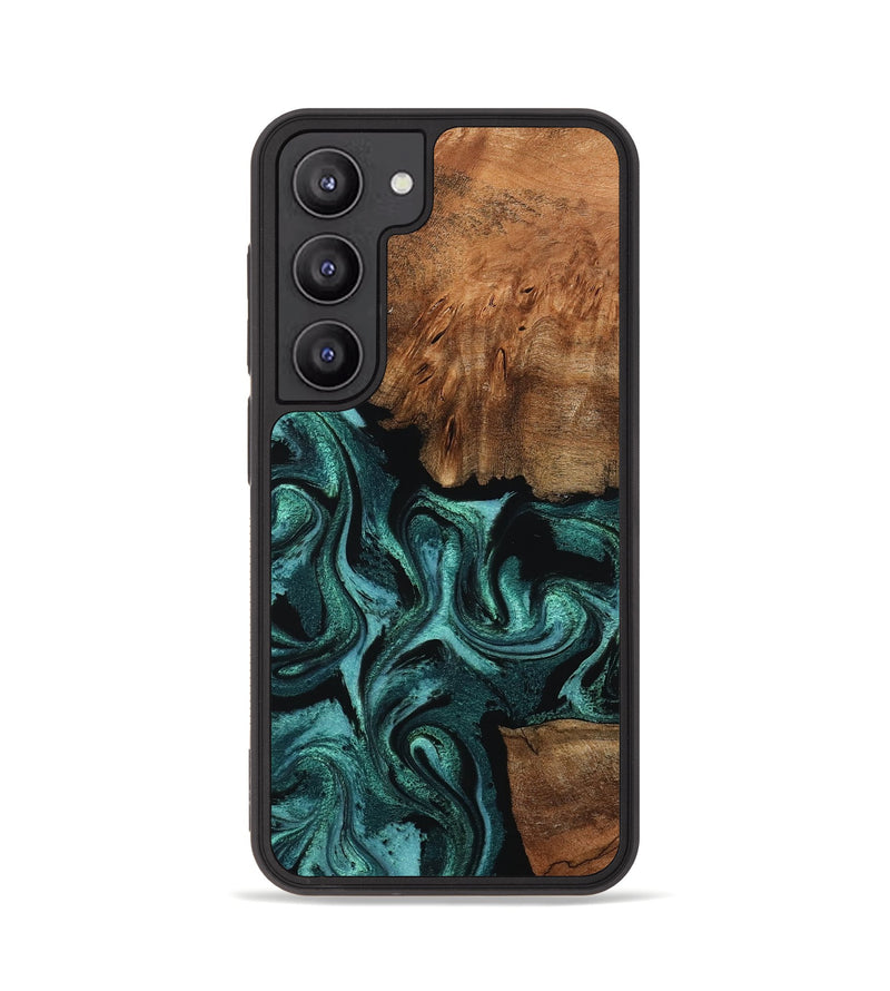 Galaxy S23 Wood Phone Case - Keri (Green, 798962)