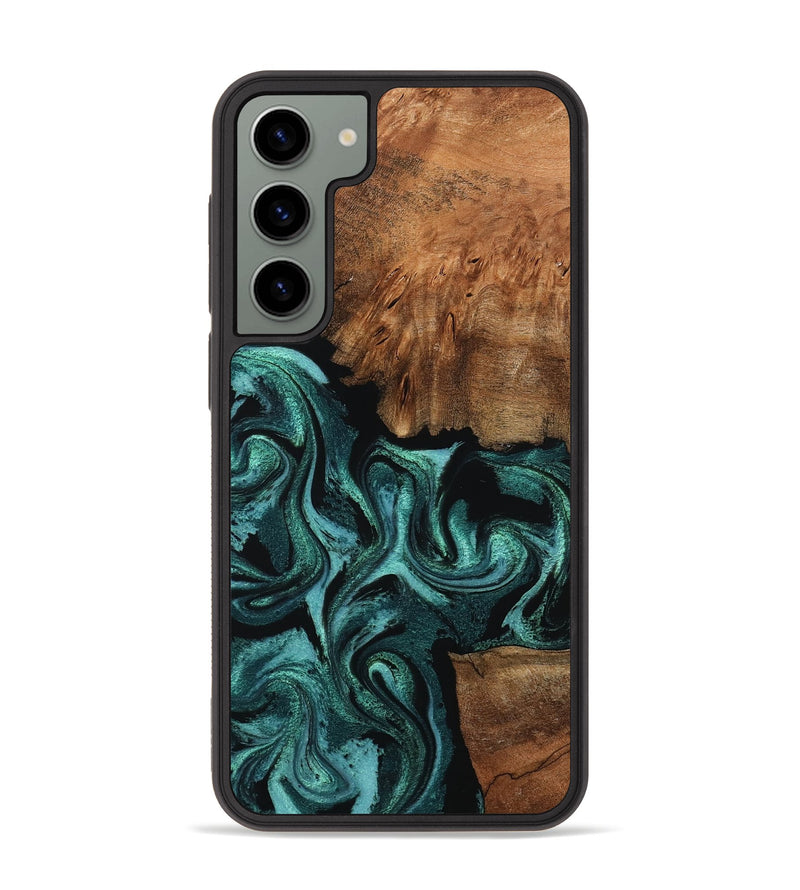 Galaxy S23 Plus Wood Phone Case - Keri (Green, 798962)
