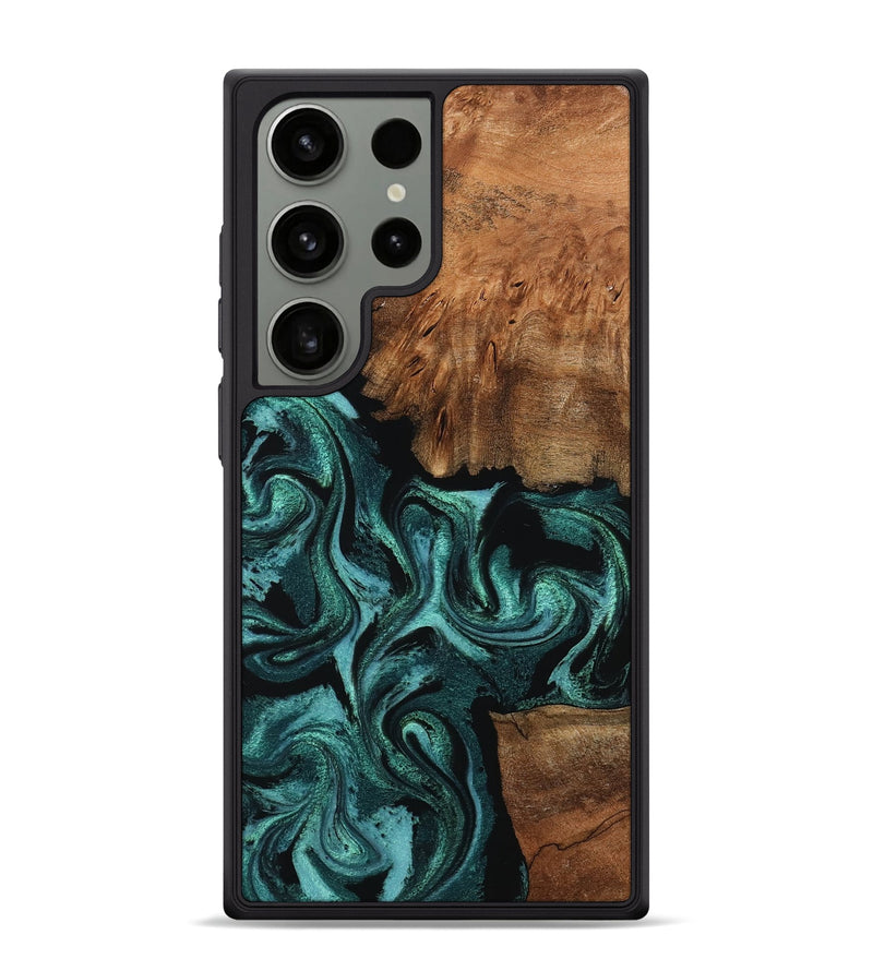 Galaxy S24 Ultra Wood Phone Case - Keri (Green, 798962)