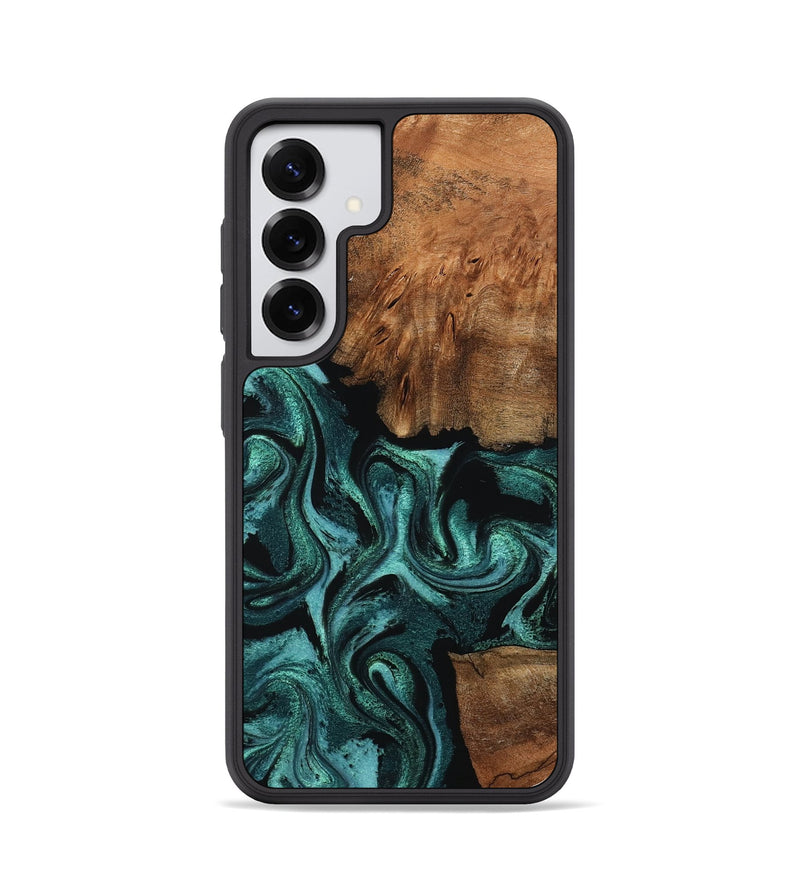 Galaxy S25 Wood Phone Case - Keri (Green, 798962)