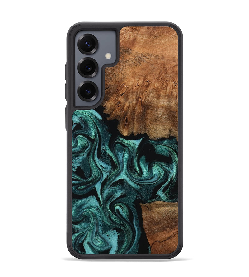 Galaxy S25 Plus Wood Phone Case - Keri (Green, 798962)