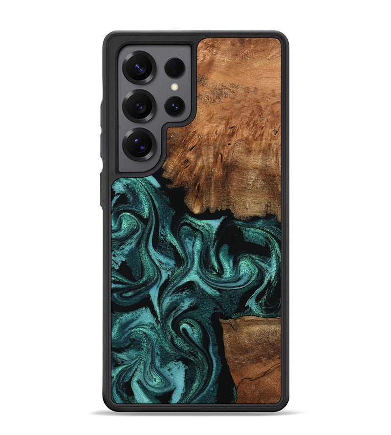 Galaxy S25 Ultra Wood Phone Case - Keri (Green, 798962)