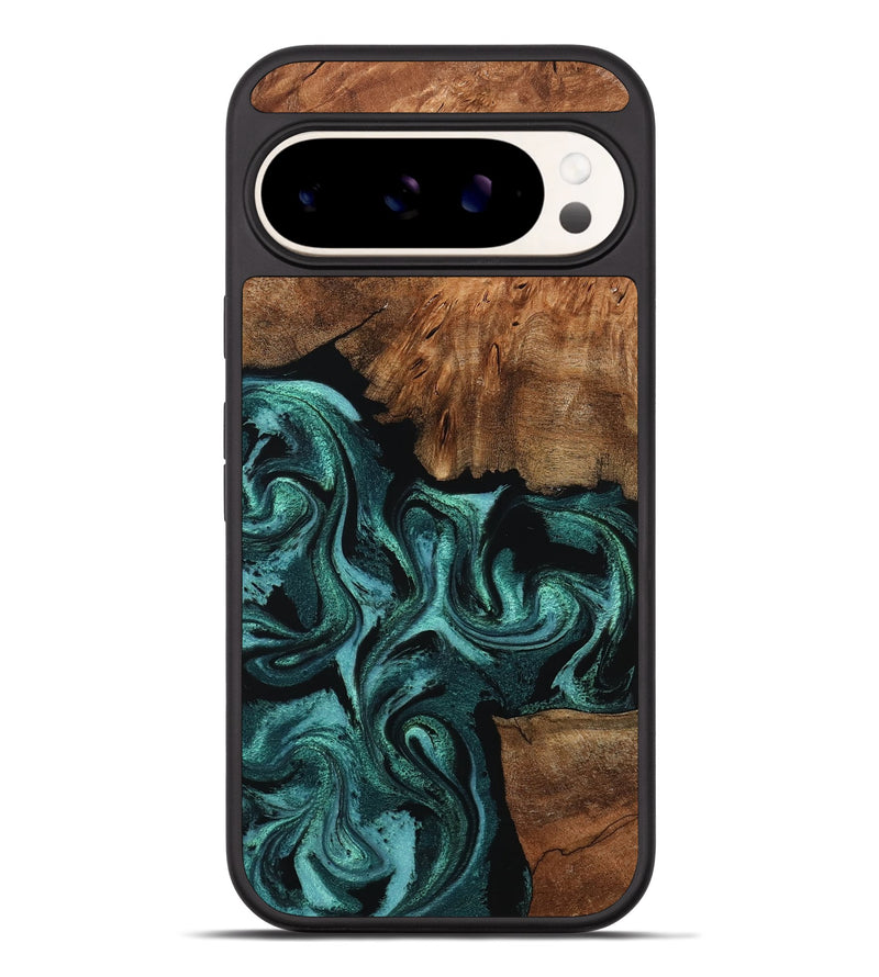 Pixel 9 Pro XL Wood Phone Case - Keri (Green, 798962)