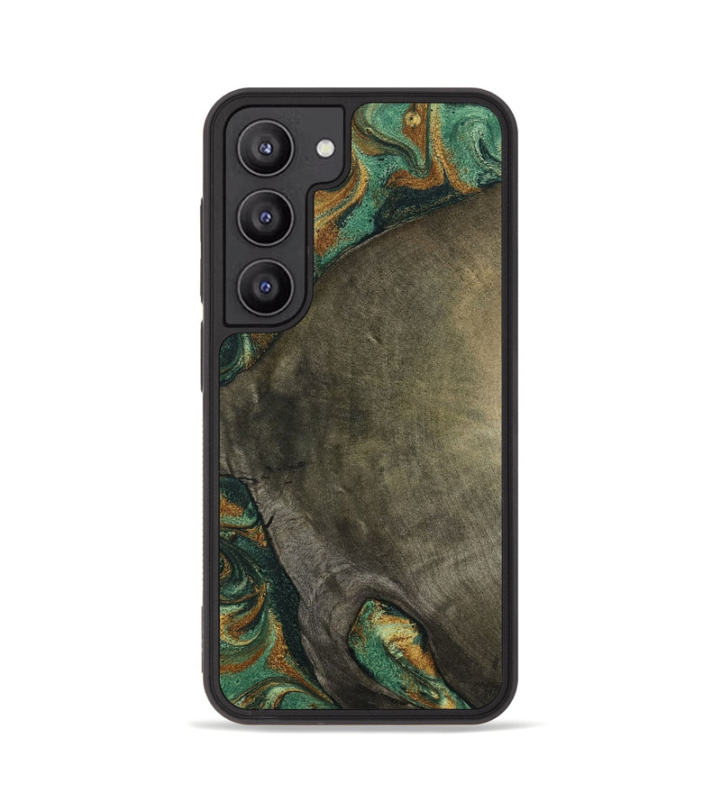 Galaxy S23 Wood Phone Case - Kaisen (Green, 798964)