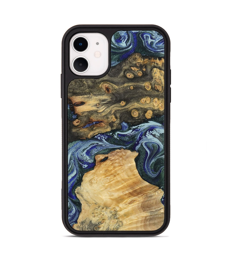 iPhone 11 Wood Phone Case - Hobart (Green, 798965)