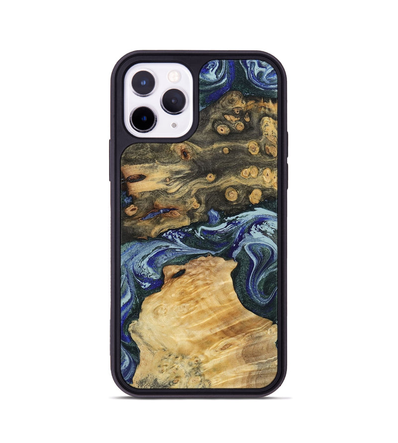 iPhone 11 Pro Wood Phone Case - Hobart (Green, 798965)