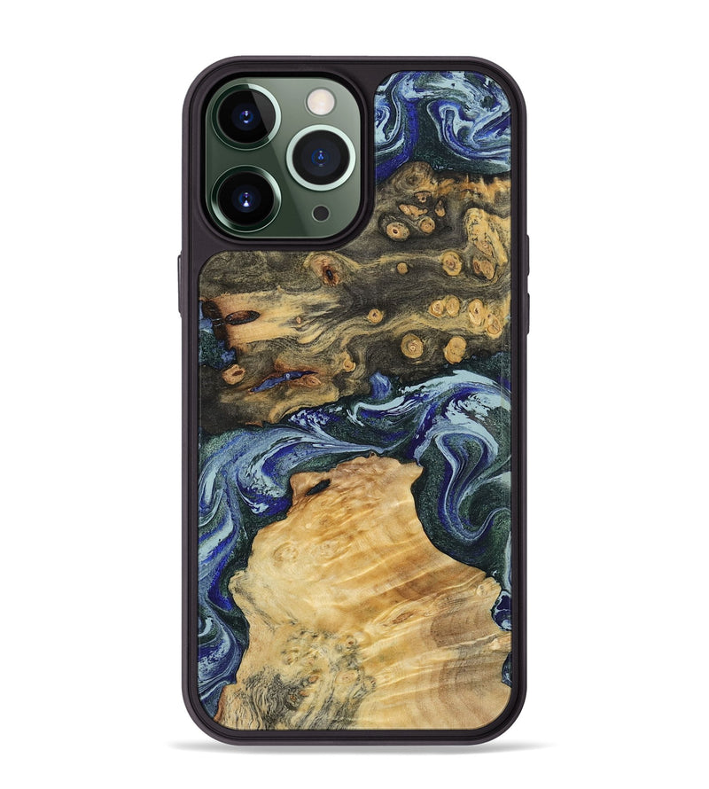 iPhone 13 Pro Max Wood Phone Case - Hobart (Green, 798965)