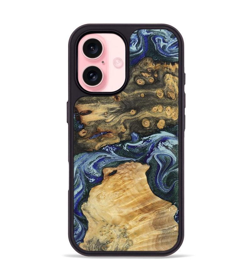 iPhone 16 Wood Phone Case - Hobart (Green, 798965)