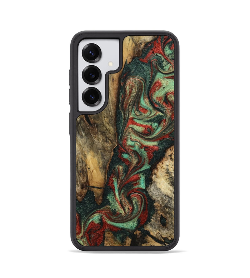 Galaxy S25 Wood Phone Case - Nico (Green, 798966)