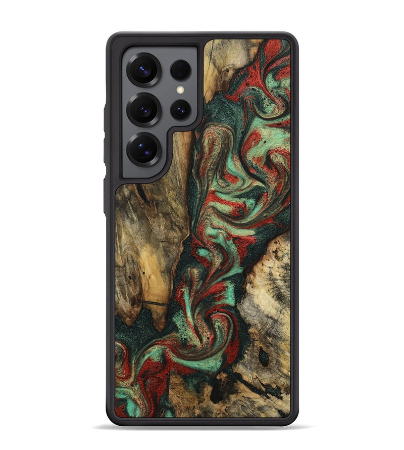 Galaxy S25 Ultra Wood Phone Case - Nico (Green, 798966)