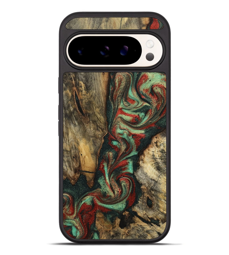 Pixel 10 Pro XL Wood Phone Case - Nico (Green, 798966)