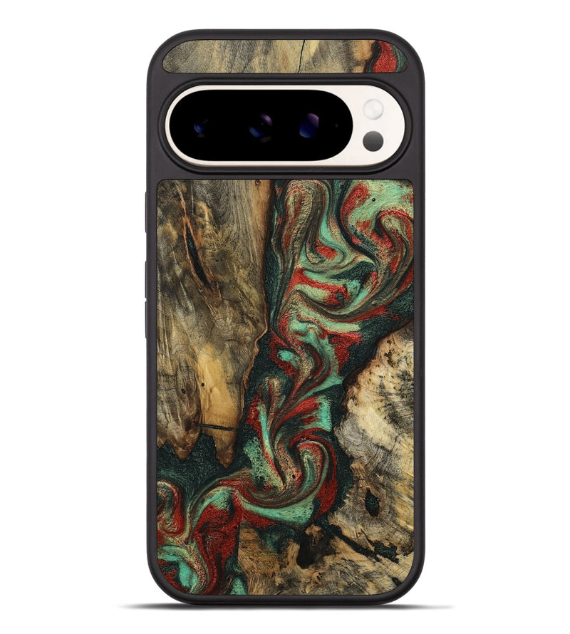 Pixel 9 Pro XL Wood Phone Case - Nico (Green, 798966)