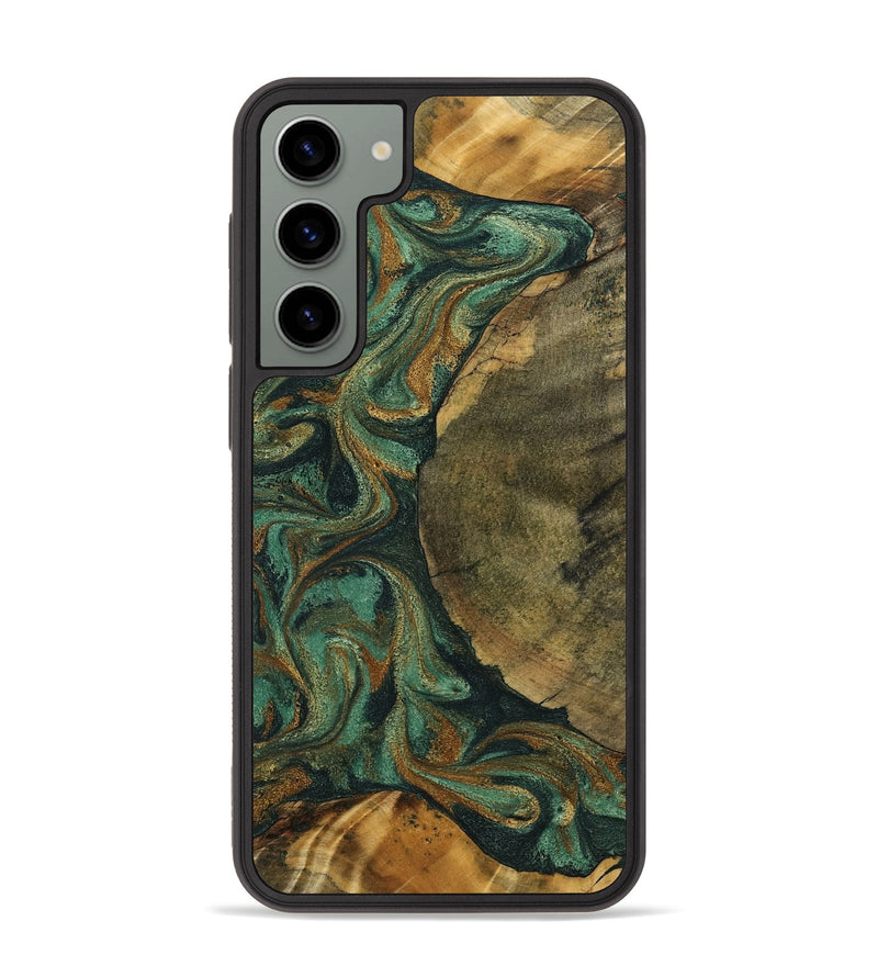 Galaxy S23 Plus Wood Phone Case - Adonis (Green, 798968)