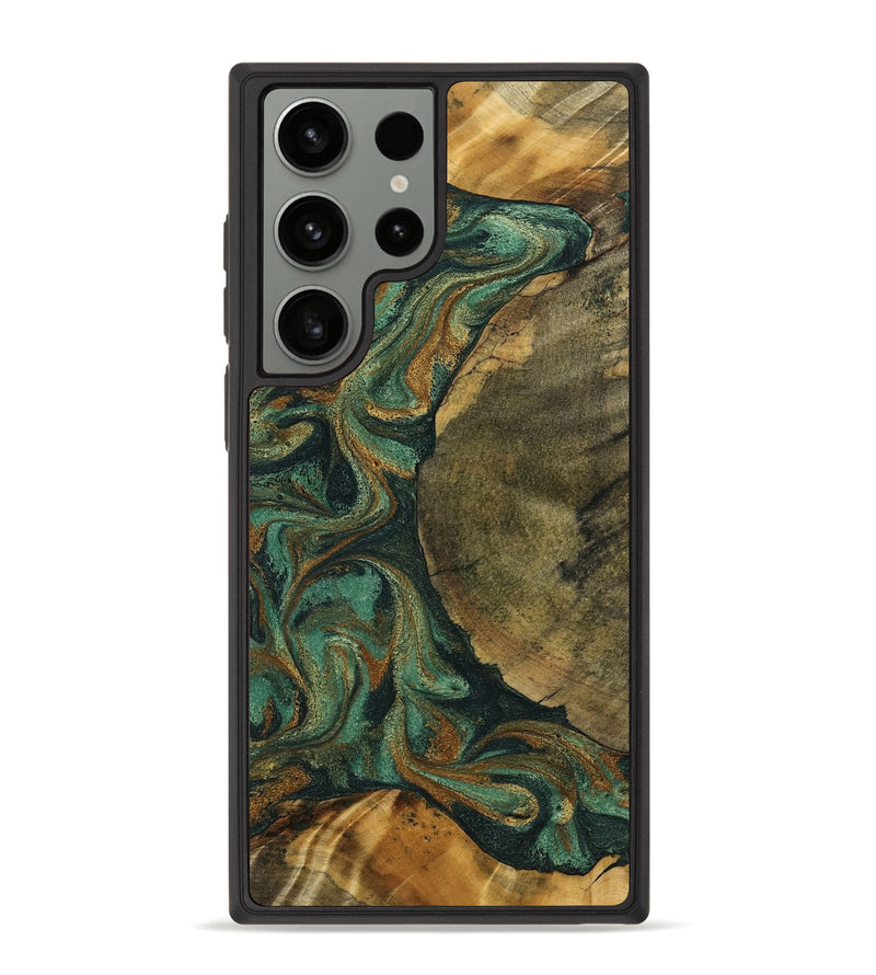 Galaxy S23 Ultra Wood Phone Case - Adonis (Green, 798968)