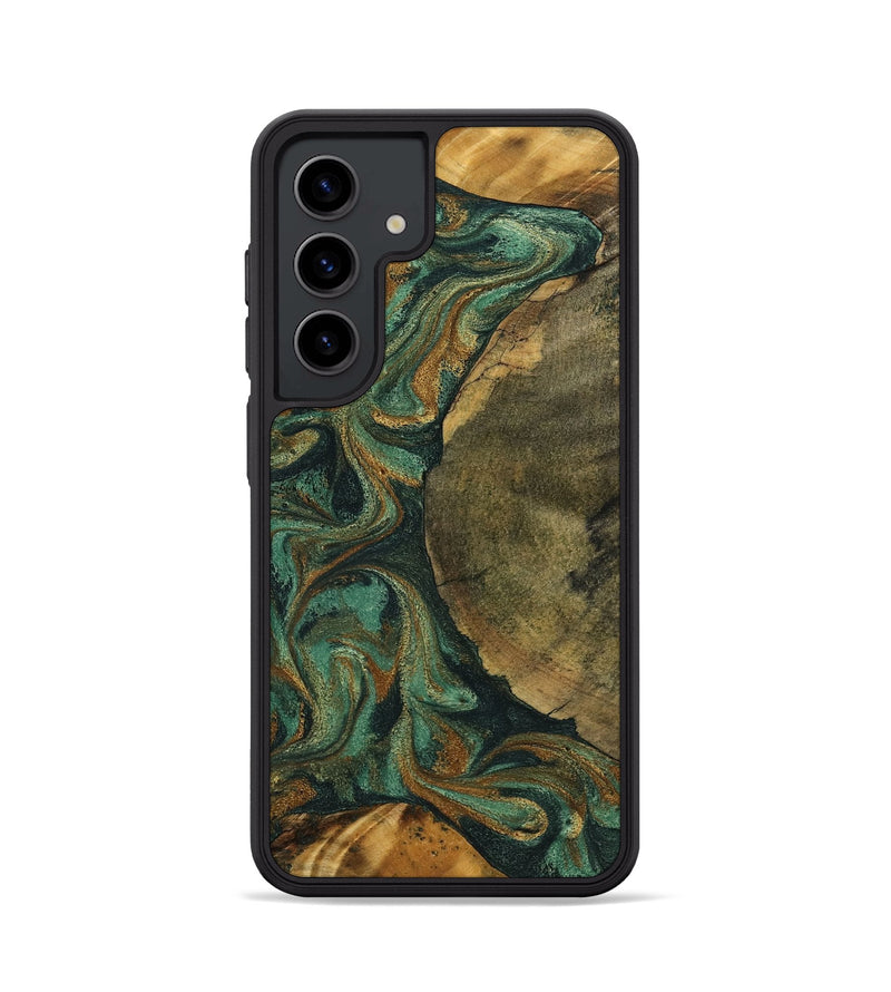 Galaxy S24 Wood Phone Case - Adonis (Green, 798968)