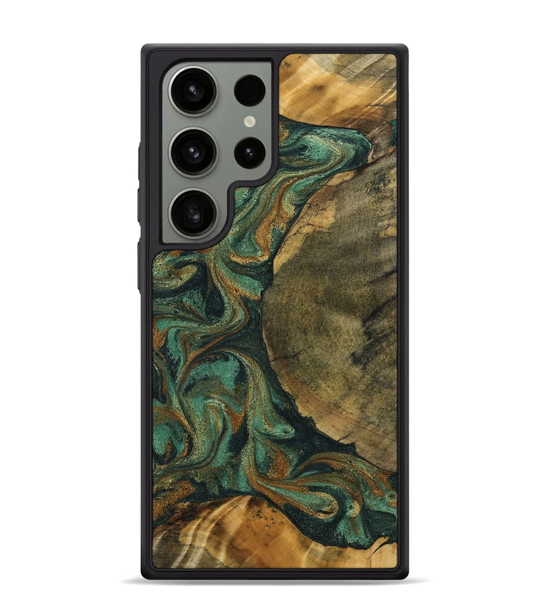 Galaxy S24 Ultra Wood Phone Case - Adonis (Green, 798968)