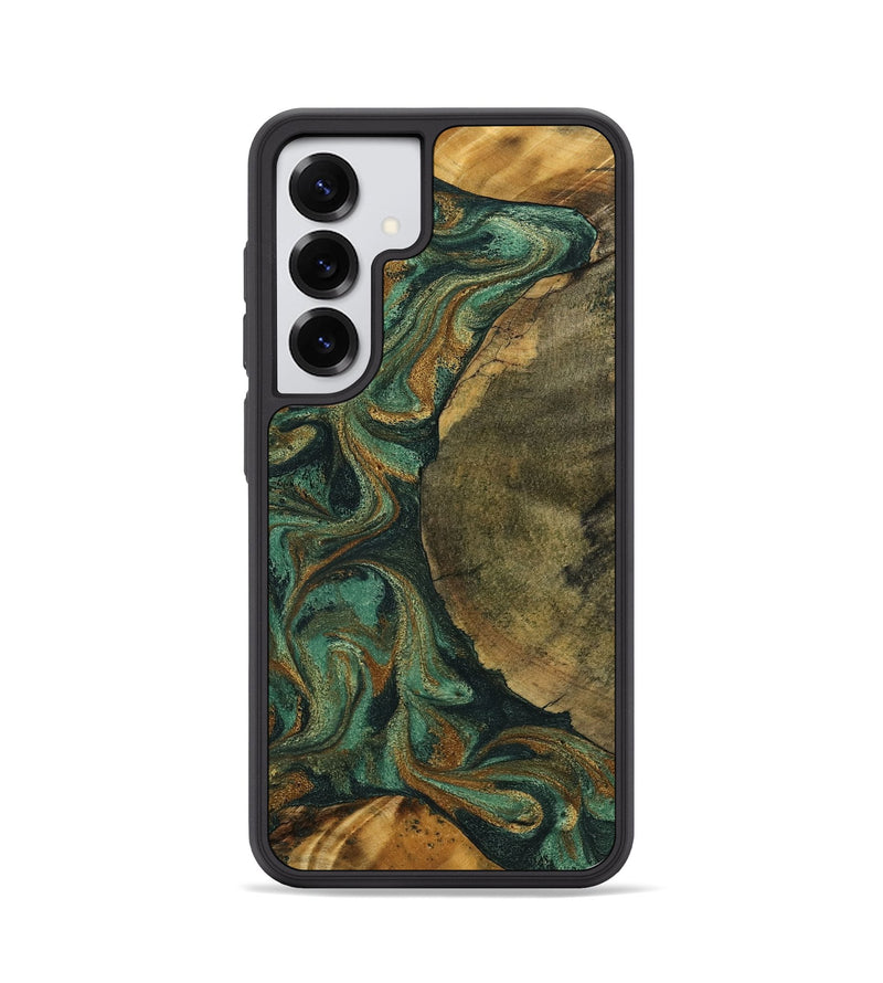 Galaxy S25 Wood Phone Case - Adonis (Green, 798968)