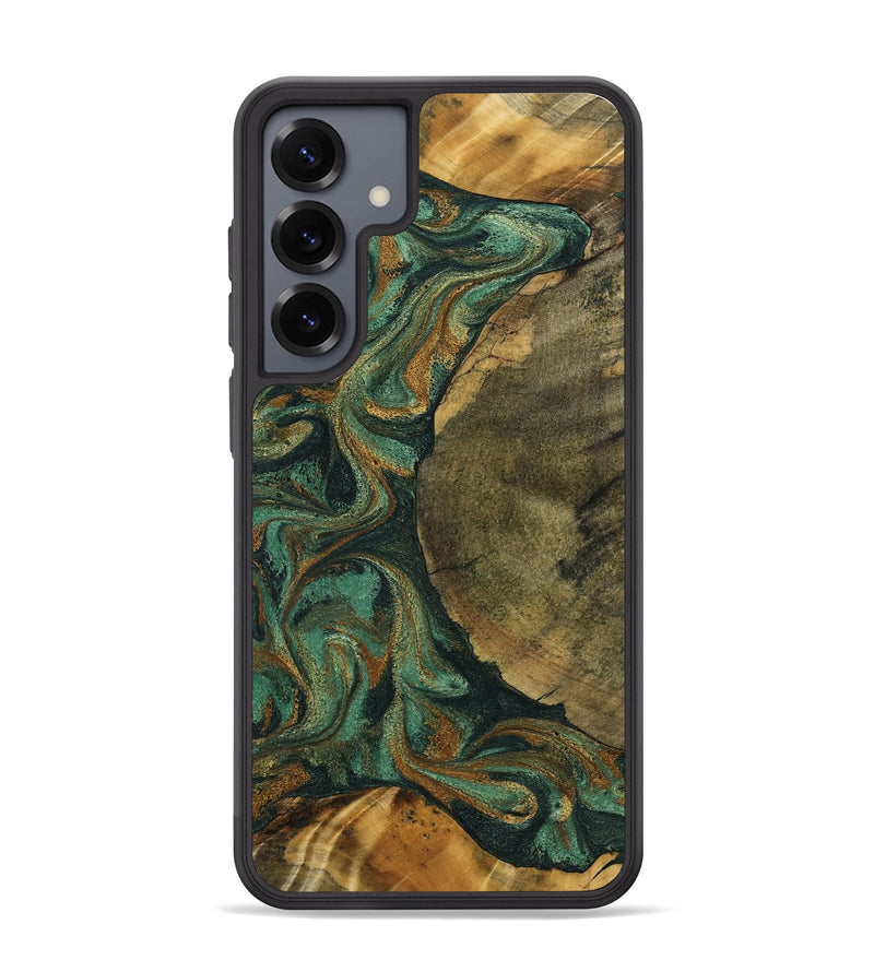 Galaxy S25 Plus Wood Phone Case - Adonis (Green, 798968)