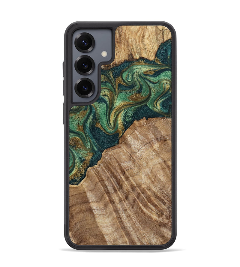Galaxy S25 Plus Wood Phone Case - Alyson (Green, 798970)