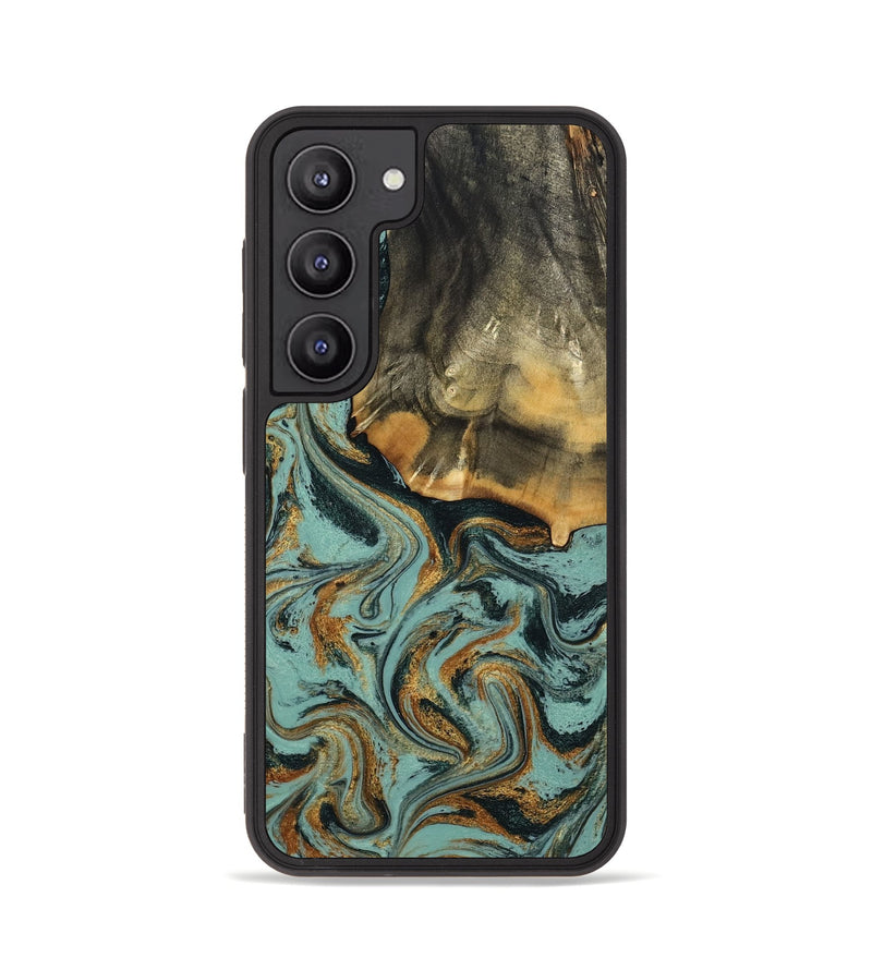 Galaxy S23 Wood Phone Case - Abigail (Green, 798971)