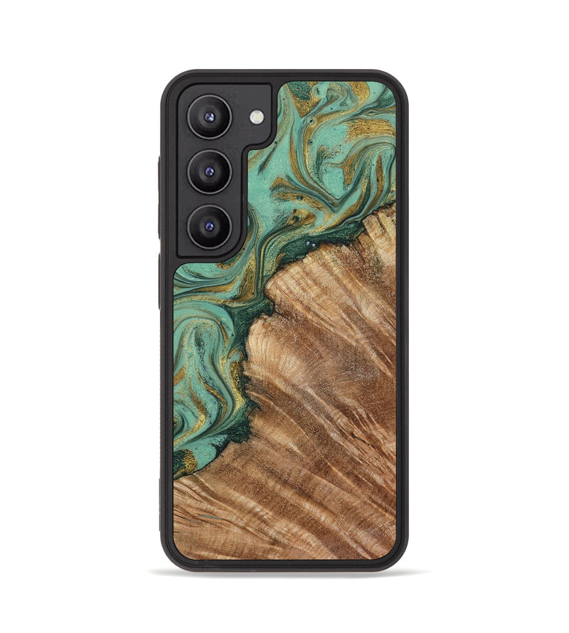 Galaxy S23 Wood Phone Case - Jaida (Green, 798973)