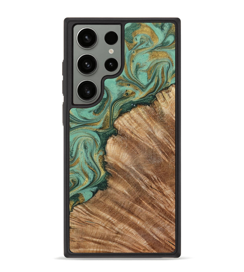 Galaxy S23 Ultra Wood Phone Case - Jaida (Green, 798973)