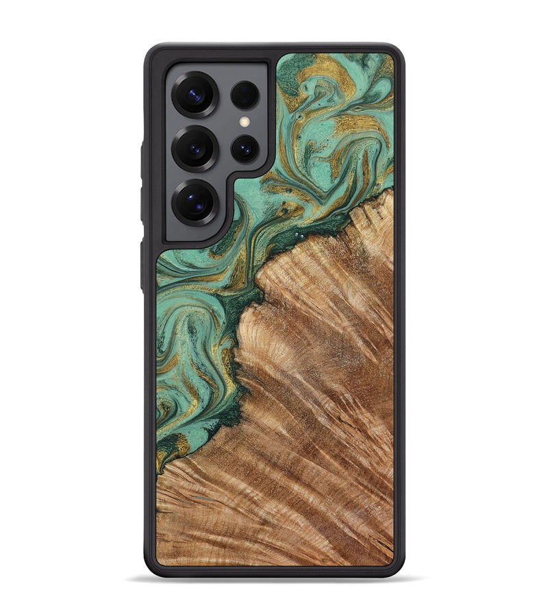 Galaxy S25 Ultra Wood Phone Case - Jaida (Green, 798973)