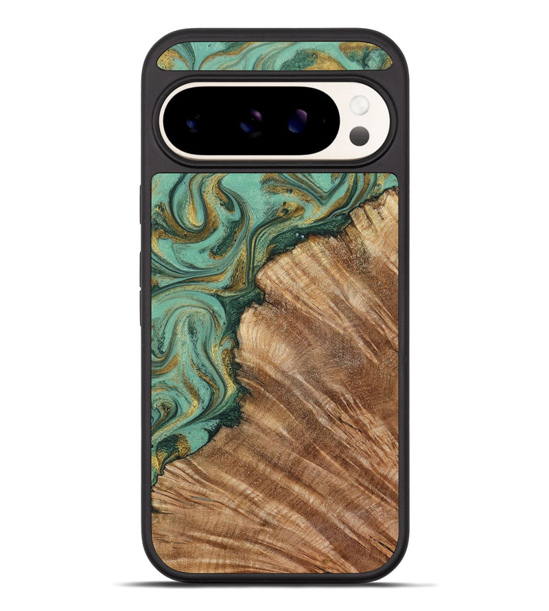 Pixel 10 Pro XL Wood Phone Case - Jaida (Green, 798973)