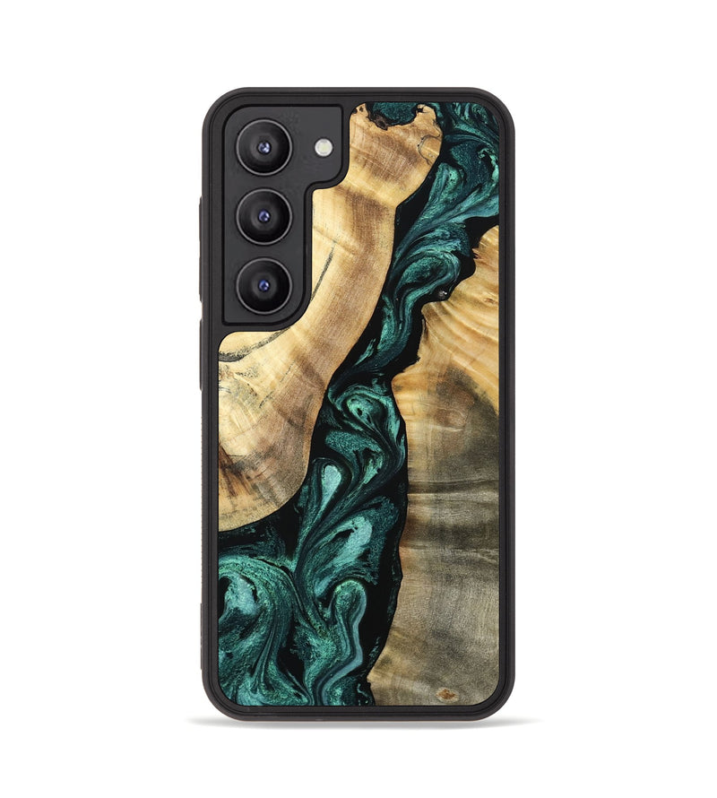 Galaxy S23 Wood Phone Case - Alene (Green, 798974)