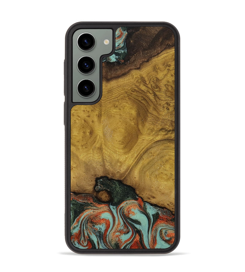 Galaxy S23 Plus Wood Phone Case - Marylyn (Green, 798975)