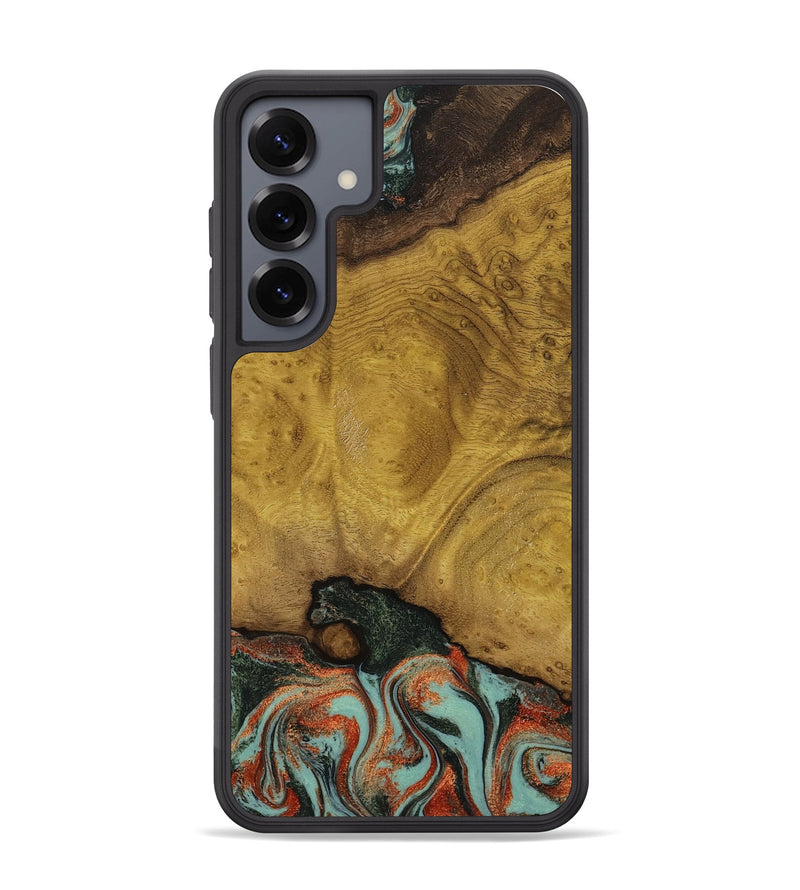 Galaxy S25 Plus Wood Phone Case - Marylyn (Green, 798975)