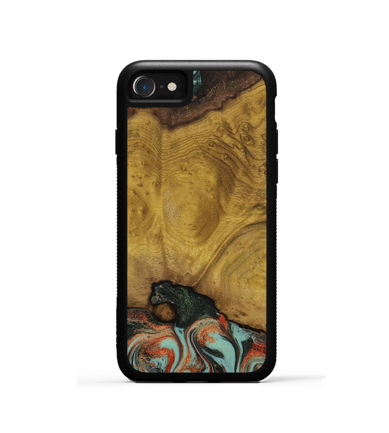 iPhone SE Wood Phone Case - Marylyn (Green, 798975)