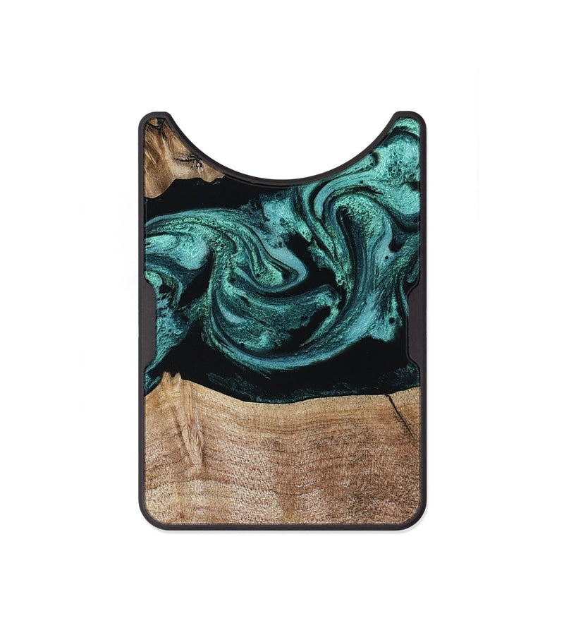 Alloy Wood Wallet - Diya (Green, 798977)