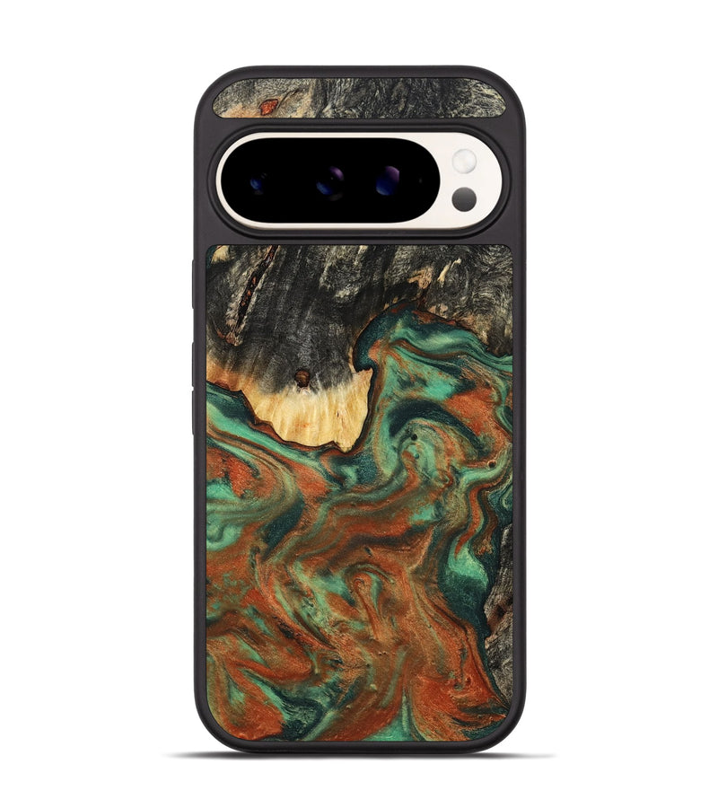 Pixel 9 Wood Phone Case - Ashton (Green, 798979)