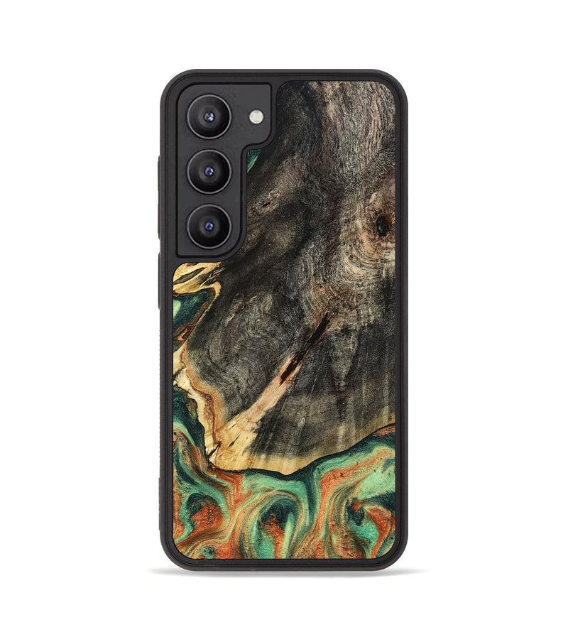 Galaxy S23 Wood Phone Case - Kirsten (Green, 798982)