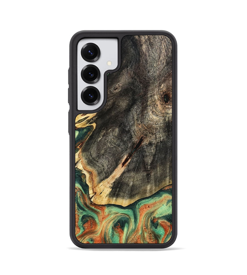 Galaxy S25 Wood Phone Case - Kirsten (Green, 798982)