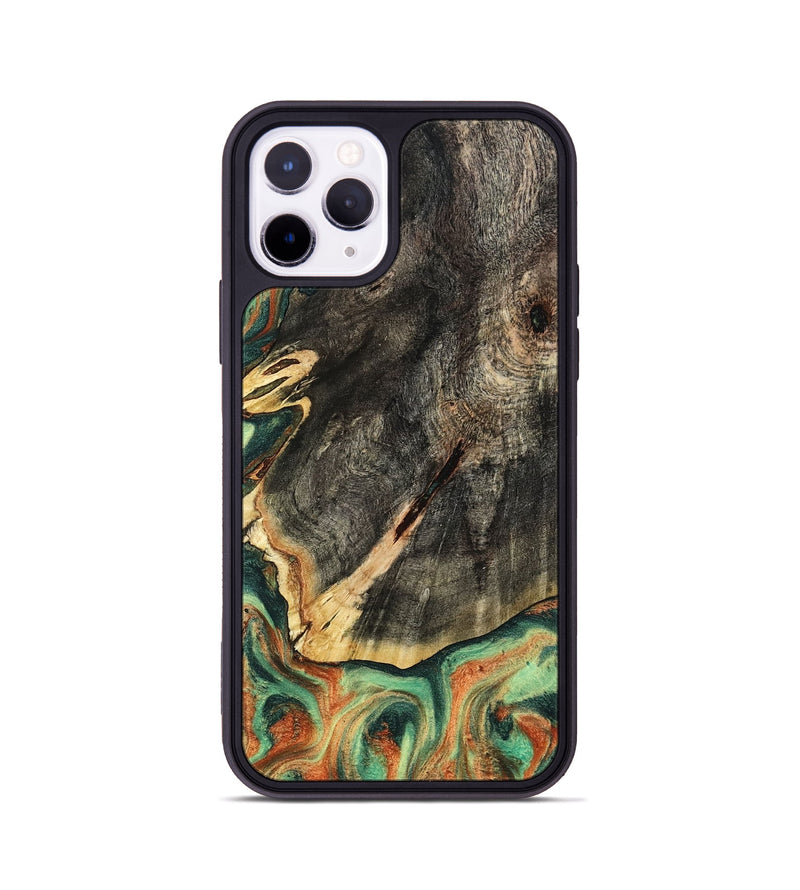 iPhone 11 Pro Wood Phone Case - Kirsten (Green, 798982)