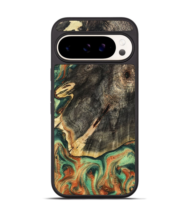 Pixel 9 Pro Wood Phone Case - Kirsten (Green, 798982)