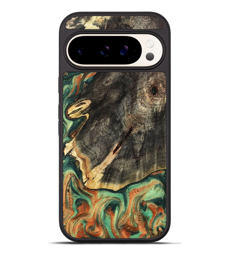 Pixel 9 Pro XL Wood Phone Case - Kirsten (Green, 798982)