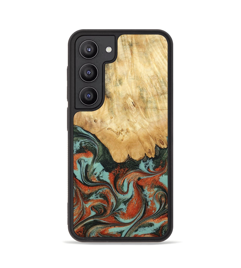 Galaxy S23 Wood Phone Case - Kaden (Green, 798983)